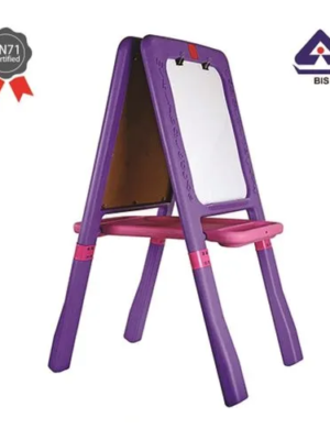 violet lldpe Easel Board OK PLAY, For School