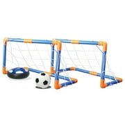 MinnARK LED Hover Soccer Set with Rechargeable Ball and Mini Nets for Kids