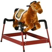 Ponyland 24″ Brown Rocking Horse with Sound, Recommended for Ages 18 Months and Up