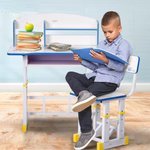BAYBEE Kids Study Table Desk Chair Set for Kids with Drawer, Bookstand Storage