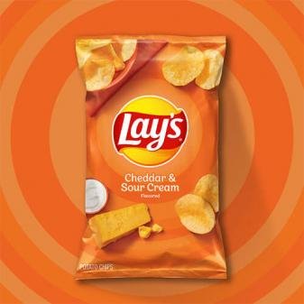 LAY’S® Cheddar & Sour Cream Flavored Potato Chips